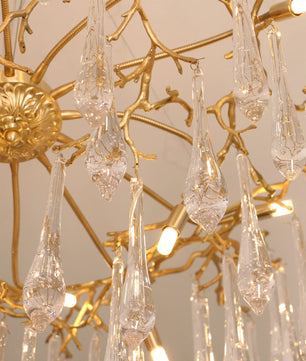 Branchs Brass Chandelier