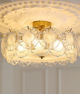 Pobllem Glass Ceiling Lamp