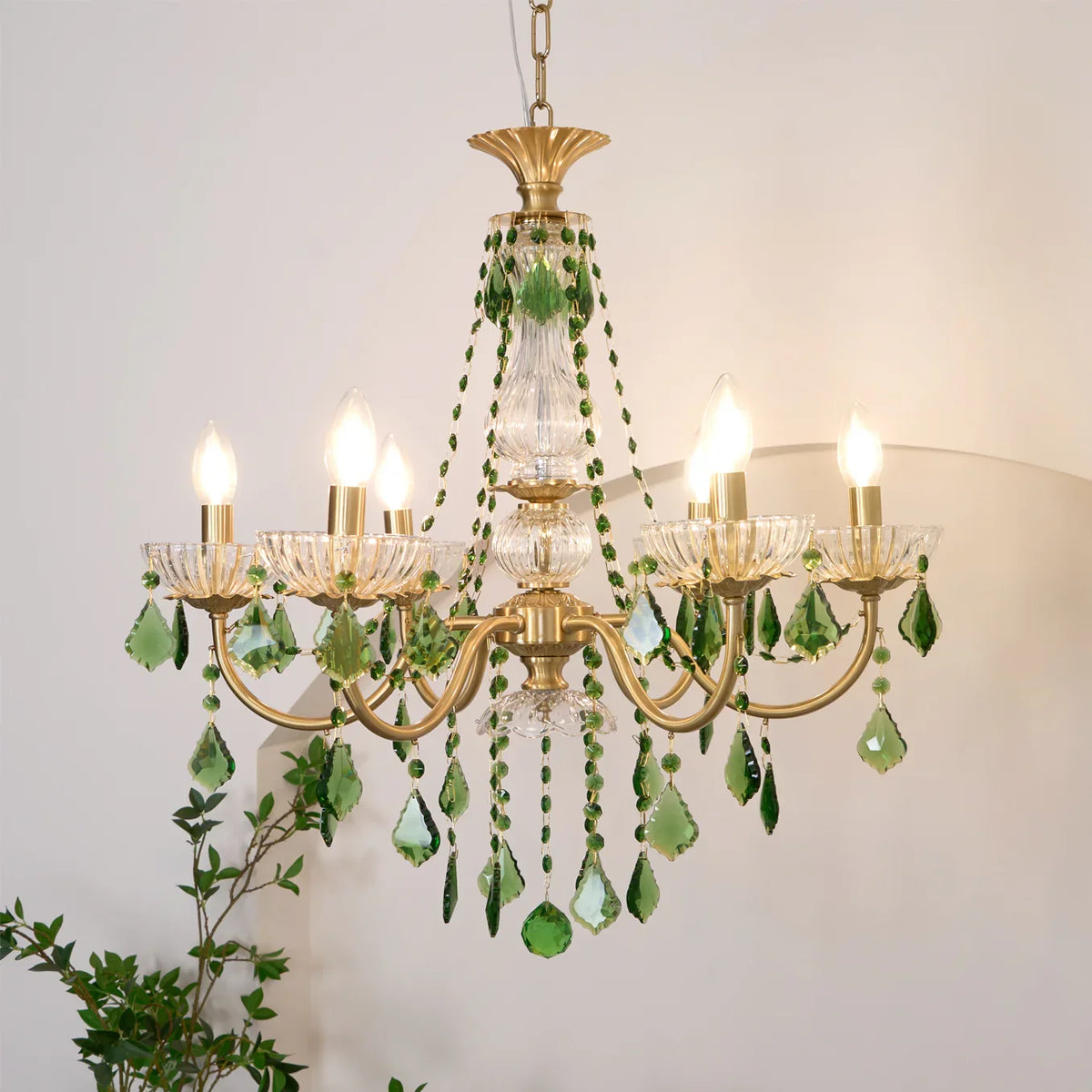 Magdalena Brass Chandelier