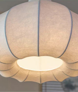 Onion Bubble Silk Pendant Lamp M434