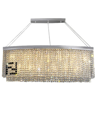 Liliana Rectangle Crystal Chandelier
