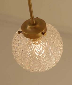 Retro Glass Ceiling Lamp