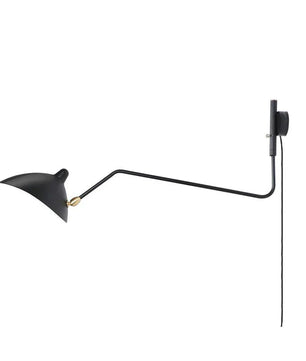 Serge Mouille Plug In Wall Lamp