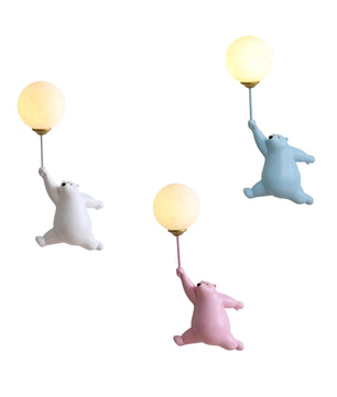 Bear Balloon Wall Lamp