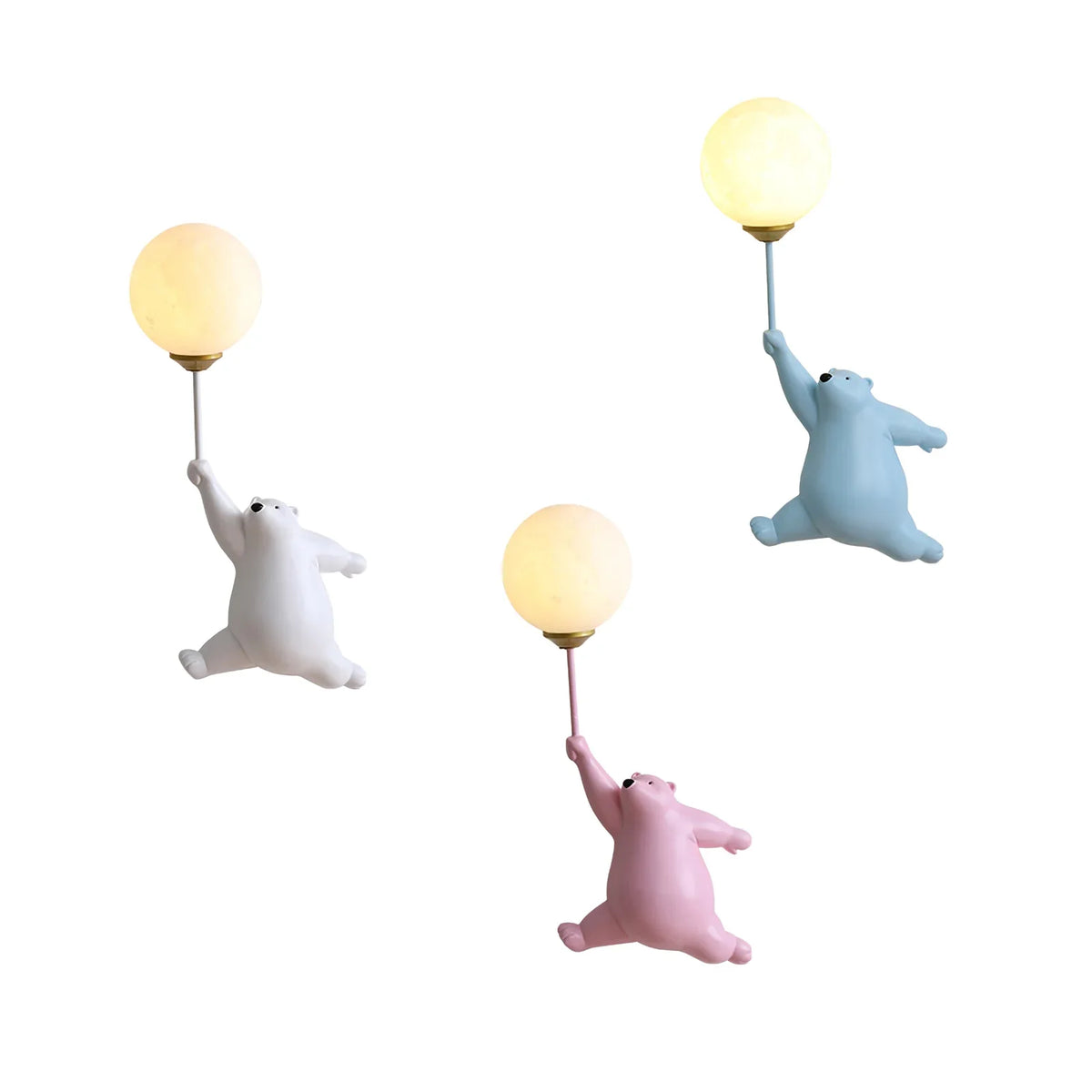 Bear Balloon Wall Lamp