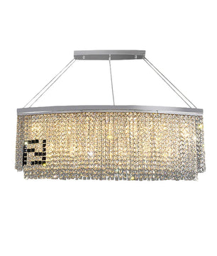 Liliana Rectangle Crystal Chandelier