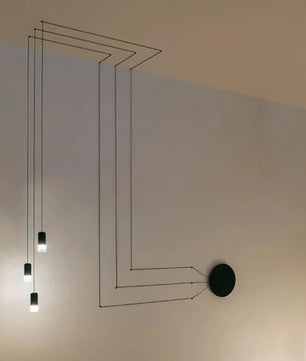 Wireflow Free Form Pendant Lamp