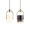 Campana Glass Bell Pendant Light