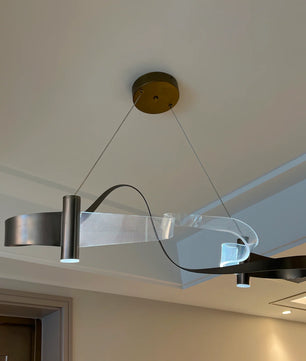 Zephyr LED Linear Chandelier