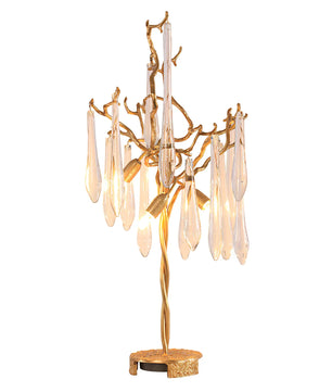 Aqua Willow Table Lamp