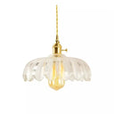 Retro Petal Glass Pendant Light S98
