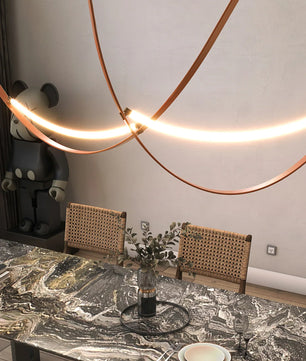 Leather Pendant Light