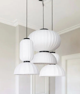 Mulberry Silk Lantern Pendant Light M433