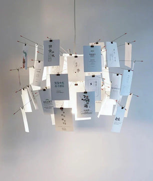 Paper Chandelier