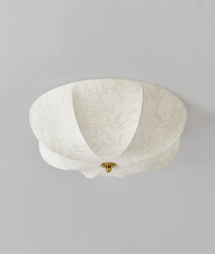 Orchid Fabric Ceiling Lamp