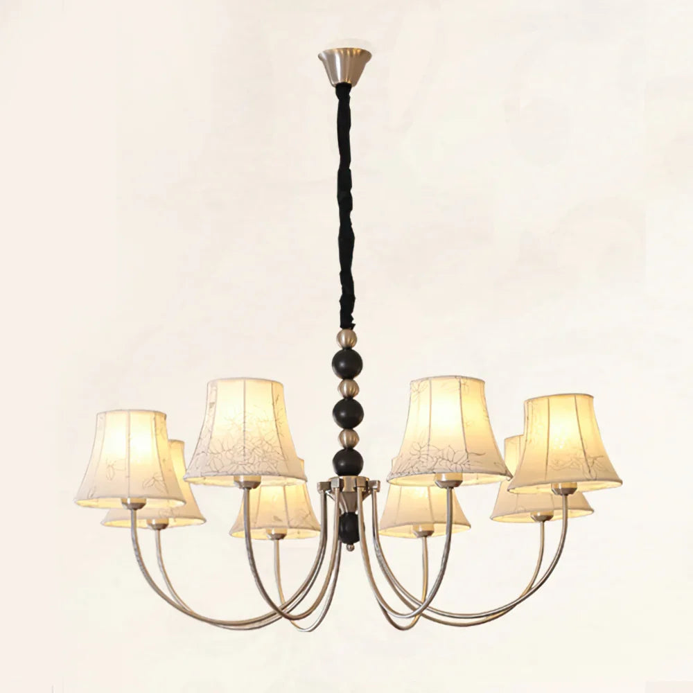 Orchid Fabric Chandelier