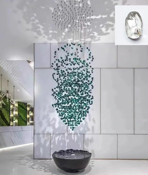 Crystal Stone Chandelier