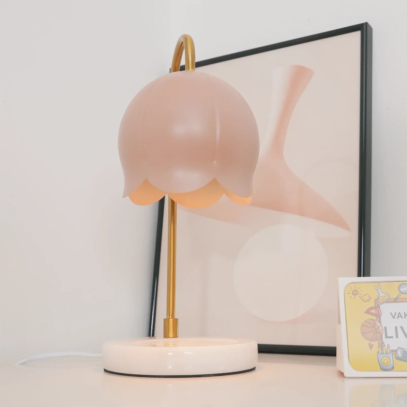 Flower Candle Warmer Lamp
