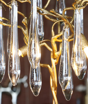 Aqua Willow Table Lamp