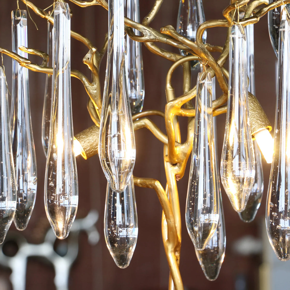 Aqua Willow Table Lamp