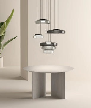 Nordic postmodern creative glass pendant light