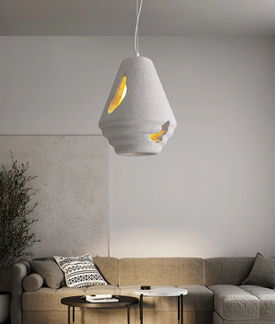 Wabi Sabi Resin Pendant Lamp