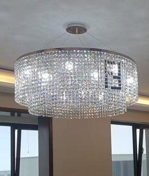 Liliana Round Crystal Chandelier