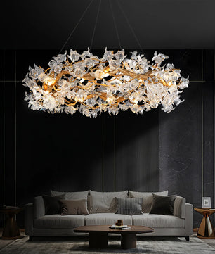 Hibiscus Flower Chandelier
