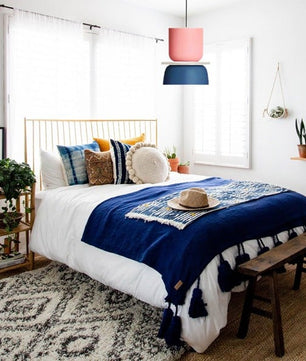 MACRI Color Block Nordic Pendant Light for Living Room