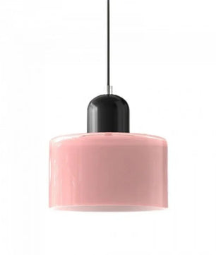 Nordic Morandi Cylinder Glass Pendant Light S66