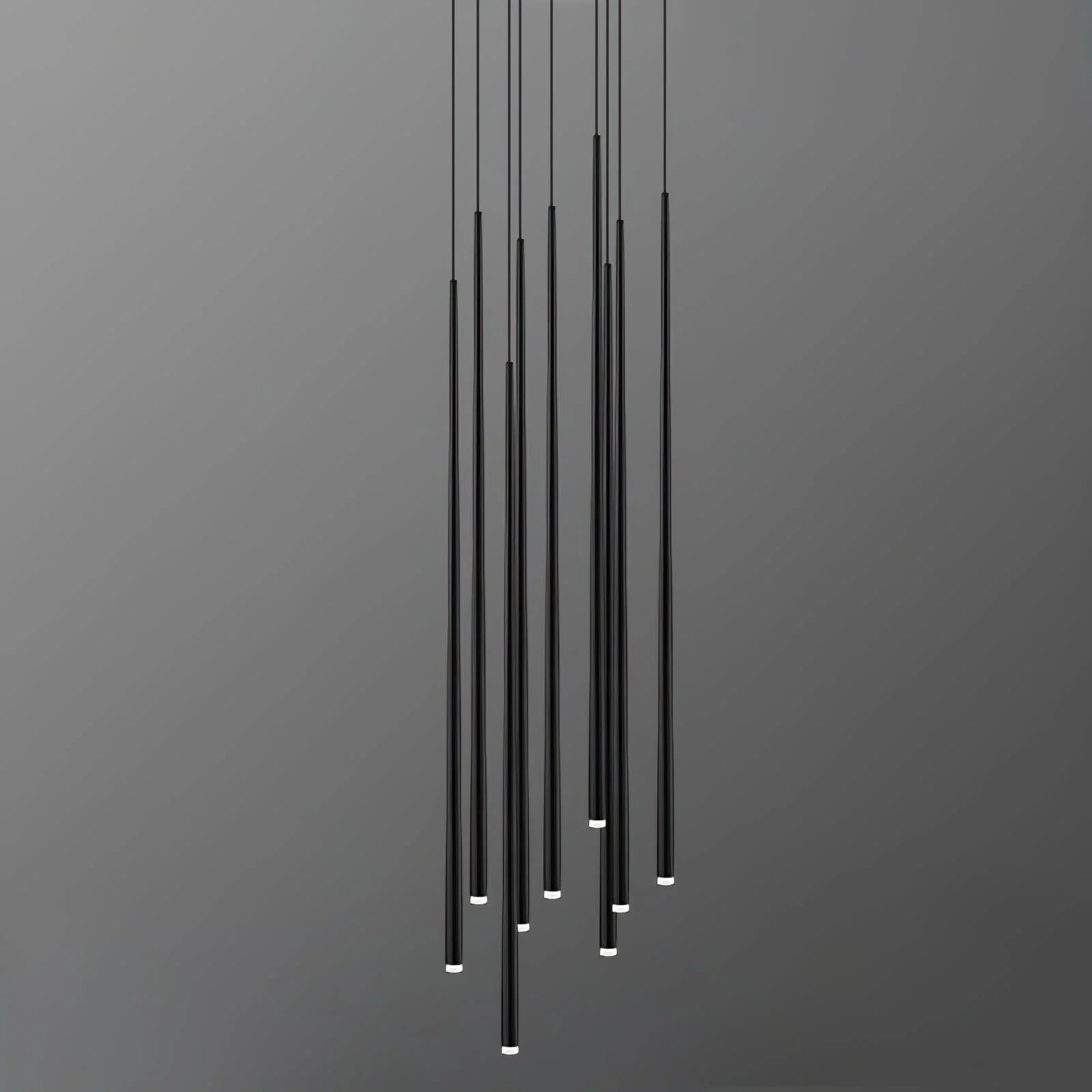 Slender Cone Chandelier