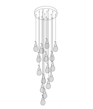 Leo Bubble Chandelier