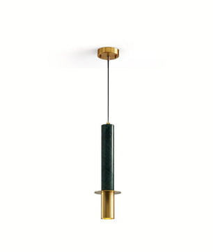 Marble Cylinder Pendant Light