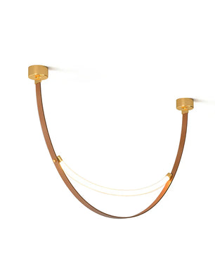 Leather Pendant Light