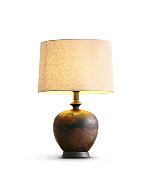 Zen-Style Ceramic Lamp
