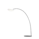 Mr Magoo Floor Lamp – Modern Minimalist Tall Standing Lamp for Living Room, Black & White