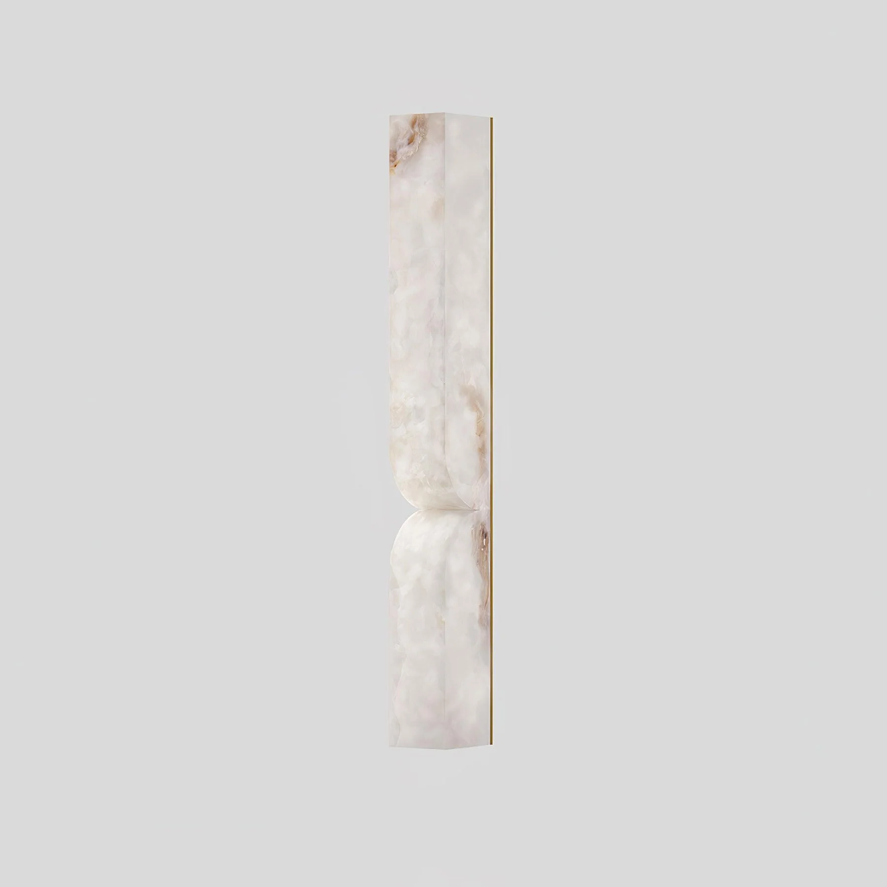 Up Down alabster Wall Sconce