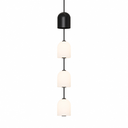Perla Stacked Glass Pendant Light