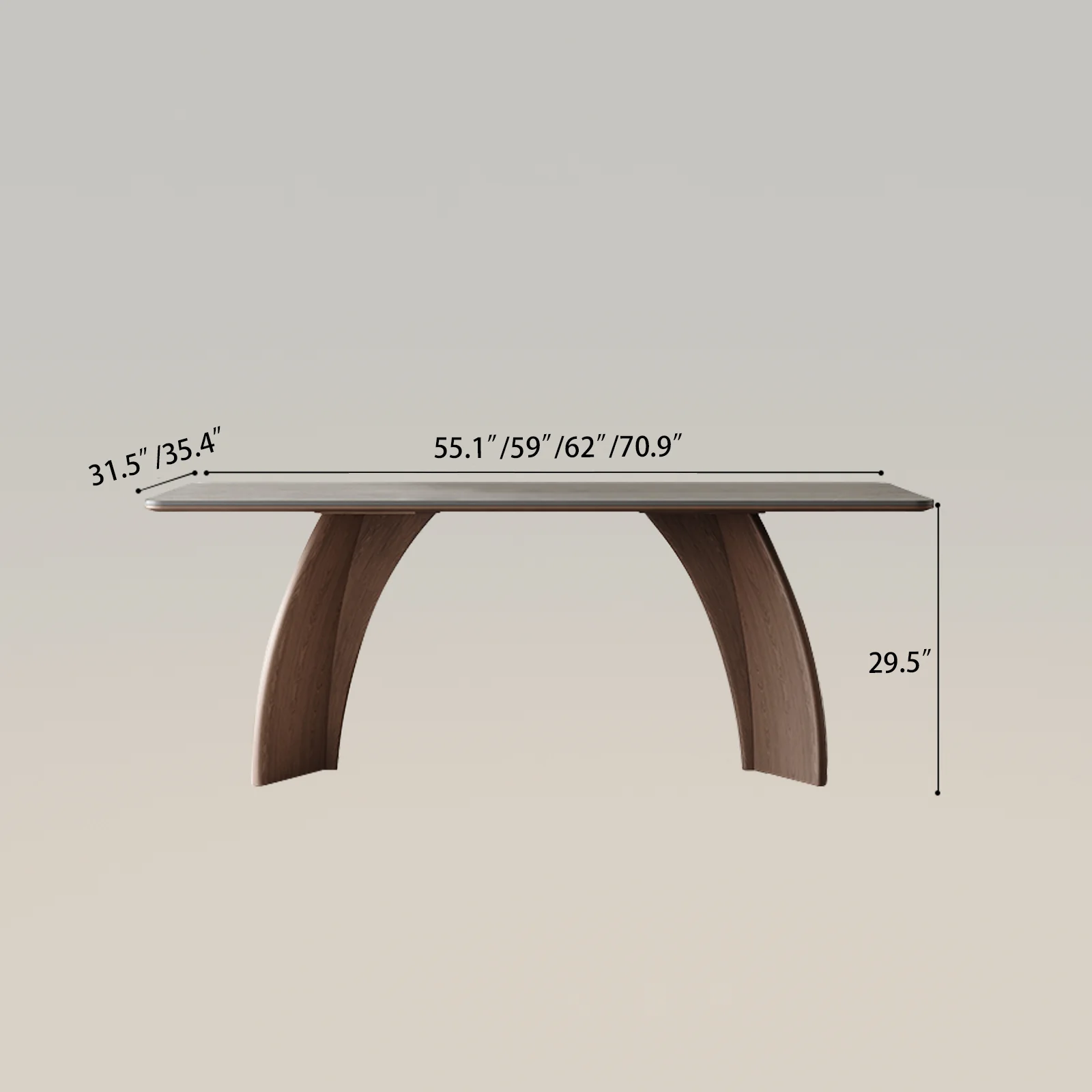 Modern Rectangle Dining Table