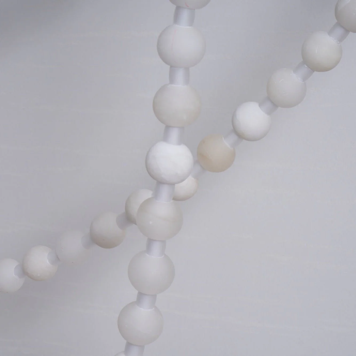 Alabaster Bead Multi-point Pendant Light