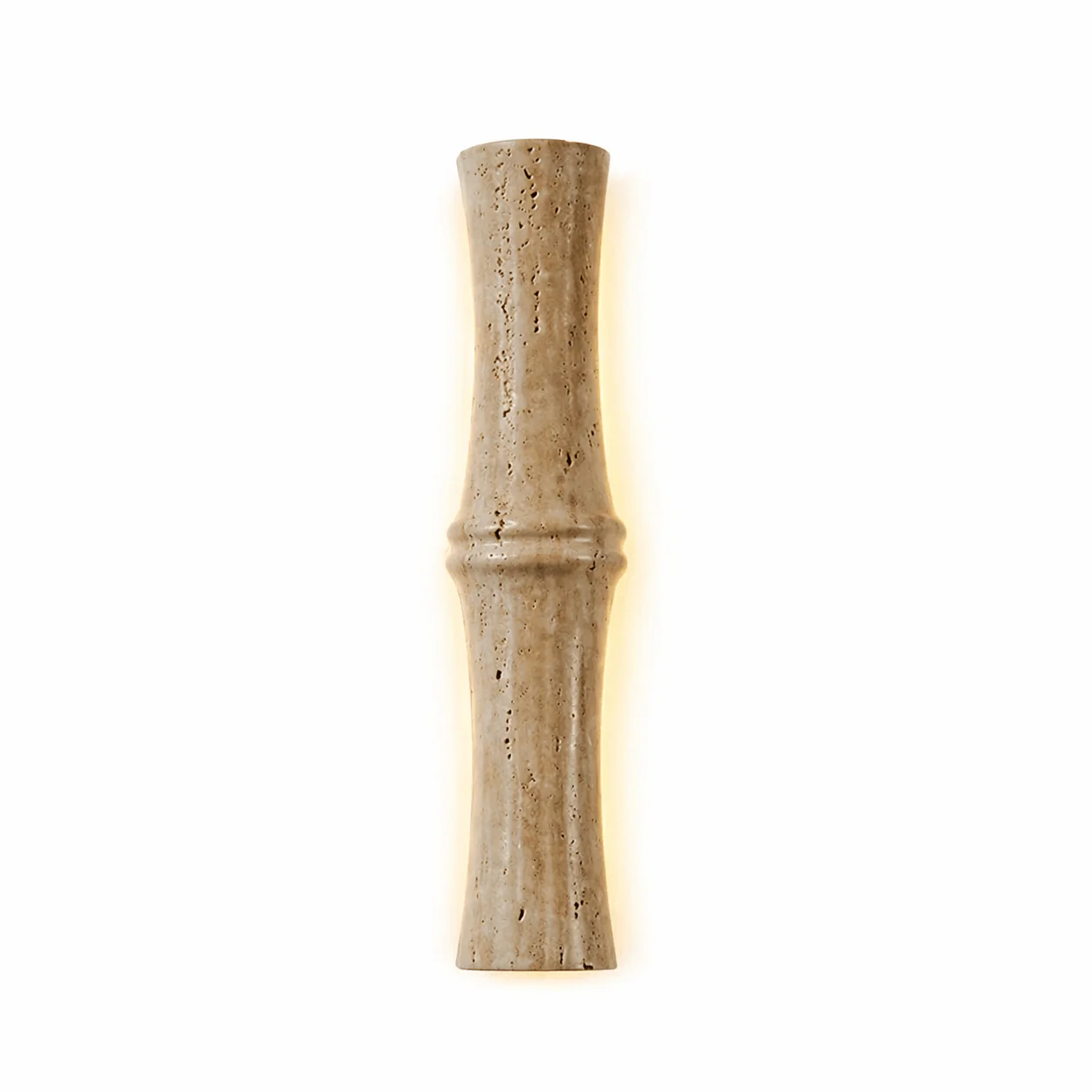 Bamboo Travertine Sconce
