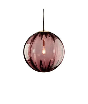 Nordic Water Pattern Glass Ball Pendant Light S96