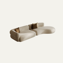 Minimalist Curved Sofa
