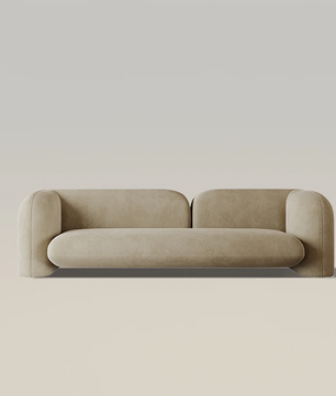 Curved Armrest Sofa
