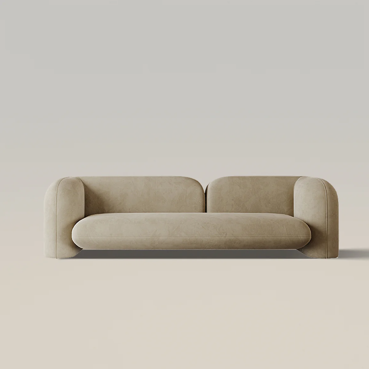 Curved Armrest Sofa