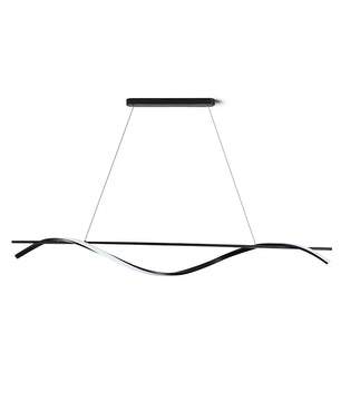 Black Wave Chandelier