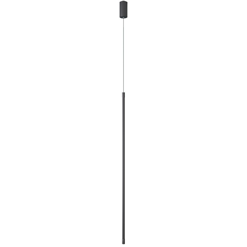 Kitchen Bedside LED Linear Black Pendant Light Fixture