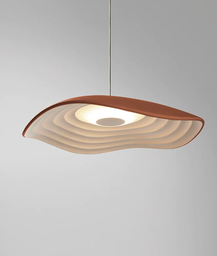 Wabi-Sabi Wavy Terraced Ricefields Pendant Light