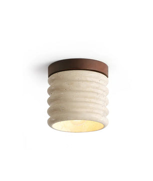 Vaarnii Travertine Ceiling Lamp