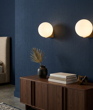 Spherical Geometric Wall Lamp